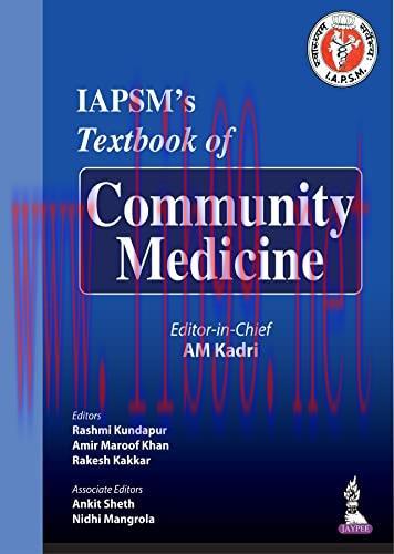 [AME]IAPSM&rsquo;S Textbook of Community Medicine (Original PDF)