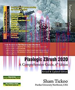 (PDF)Pixologic ZBrush 2020: A Comprehensive Guide, 6th Edition