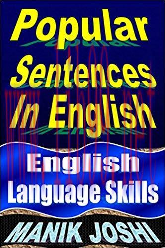 Popular Sentences in English: English Language Skills (English Daily Use Book 24)