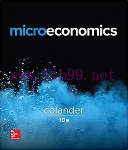 (PDF)Microeconomics 10th Edition by David Colander