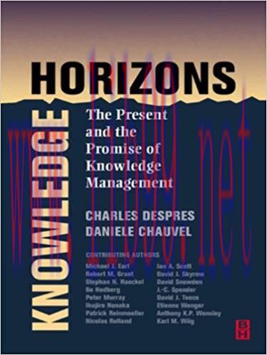 (PDF)Knowledge Horizons 1st Edition