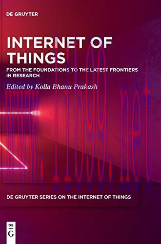 [FOX-Ebook]Internet of Things: From_ the Foundations to the latest Frontiers in Research