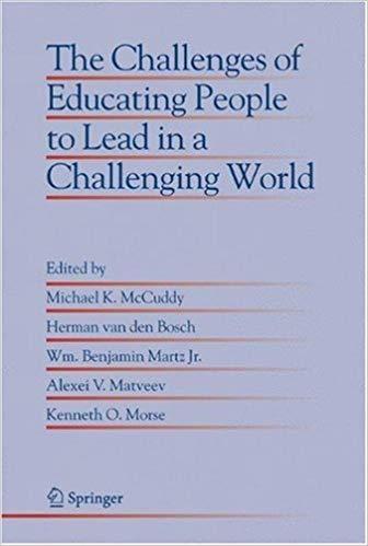 (PDF)The Challenges of Educating People to Lead in a Challenging World (Educational Innovation ...