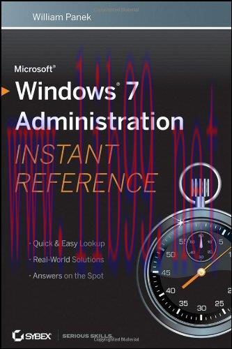 [FOX-Ebook]Microsoft Windows 7 Administration Instant Reference