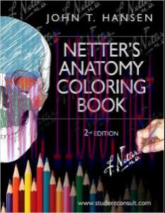[AME]Netter's Anatomy Coloring Book, 2nd Edition (Netter Basic Science)