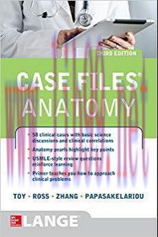 (PDF)Case Files Anatomy 3/E (LANGE Case Files) 3rd Edition