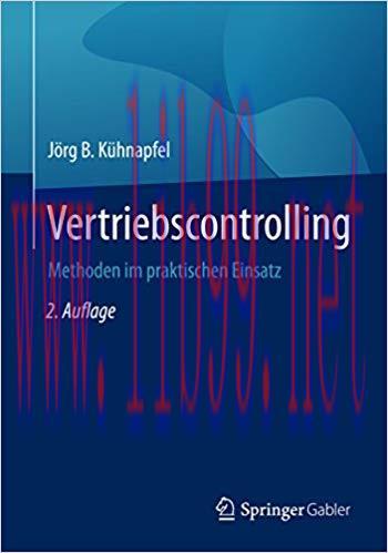 (PDF)Vertriebscontrolling: Methoden im praktischen Einsatz (German Edition) 2nd Edition