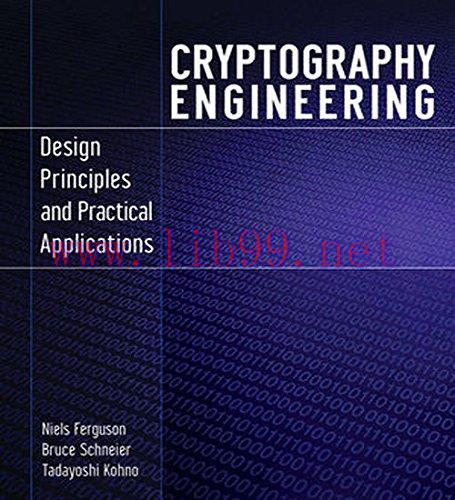[FOX-Ebook]Cryptography Engineering: Design Principles and Practical Applications