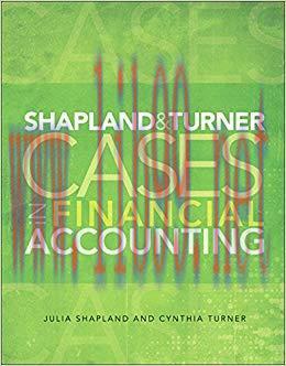 (PDF)Shapland and Turner Cases in Financial Accounting 1st Edition