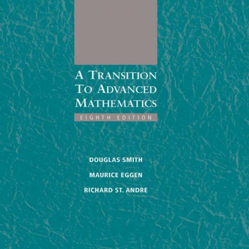 Transition to Advanced Mathematics, 8th ed., A