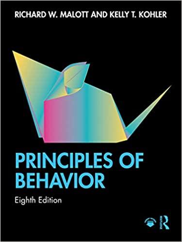 Principles of Behavior 8th Edition