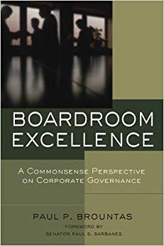 (PDF)Boardroom Excellence A Common Sense Perspective on Corporate Governance 1st Edition