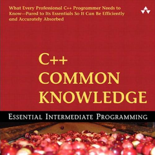 AW Cplusplus Common Knowledge 0321321928
