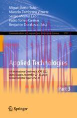 [PDF]Applied Technologies: 4th International Conference, ICAT 2022, Quito, Ecuador, November 23...