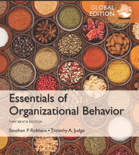(Test Bank)Essentials of Organizational Behavior 13th Global Edition by Robbins .zip