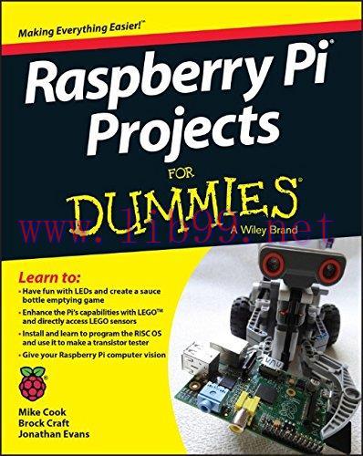 [FOX-Ebook]Raspberry Pi Projects For Dummies