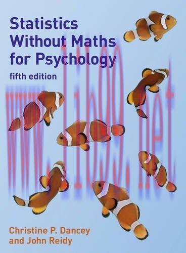 [FOX-Ebook]Statistics Without Maths for Psychology, 5th Edition
