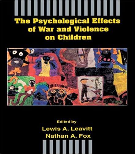 (PDF)The Psychological Effects of War and Violence on Children 1st Edition