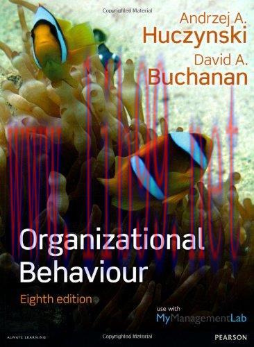 [FOX-Ebook]Organizational Behaviour, 8th Edition