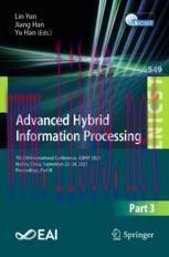 [PDF]Advanced Hybrid Information Processing: 7th EAI International Conference, ADHIP 2023, Harb...