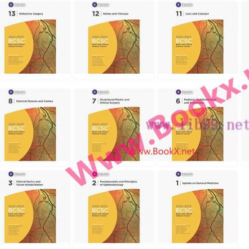 [PDF]2022-2023 BCSC AAO Basic and Clinical Science Course, Ophthalmology All 13 Volumes