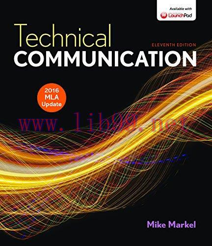[FOX-Ebook]Technical Communication with 2016 MLA Update, 11th Edition