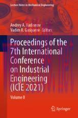 [PDF]Proceedings of the 7th International Conference on Industrial Engineering (ICIE 2021): Vol...