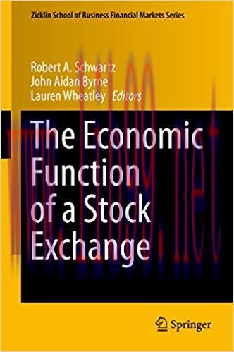 (PDF)The Economic Function of a Stock Exchange (Zicklin School of Business Financial Markets Se...
