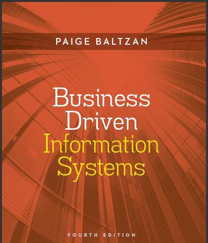 (Test Bank)Business Driven Information Systems,4th Edition.zip