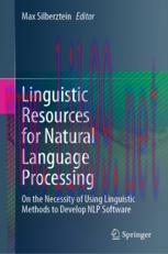 [PDF]Linguistic Resources for Natural Language Processing: On the Necessity of Using Linguistic...