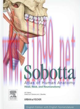[AME]Sobotta Atlas of Human Anatomy, 15th Edition, ENGLISH: Head, Neck and Neuroanatomy (EPUB)