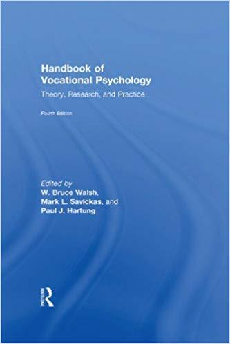 (PDF)Handbook of Vocational Psychology Theory, Research, and Practice 4th Edition