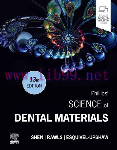 [AME]Phillips' Science of Dental Materials, 13th Edition (True PDF+ToC+Index)
