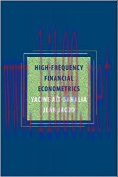 (PDF)High-Frequency Financial Econometrics 1st Edition