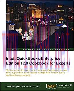 (PDF)Intuit QuickBooks Enterprise Edition 12.0 Cookbook for Experts