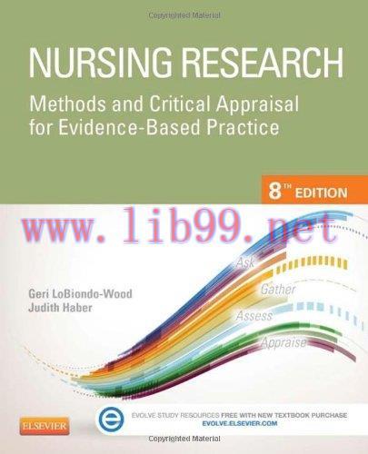 [AME]Nursing Research &ndash; Methods and Critical Appraisal for Evidence-Based Practice 8th Edition ...