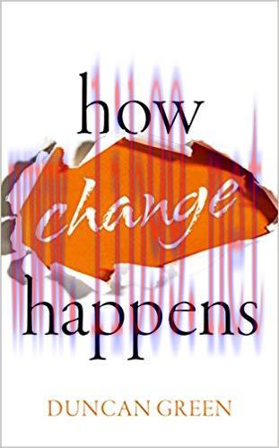 How Change Happens 1st Edition,