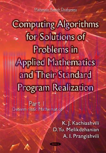 [FOX-Ebook]Computing Algorithms for Solutions of Problems in Applied Mathematics and Their Stan...