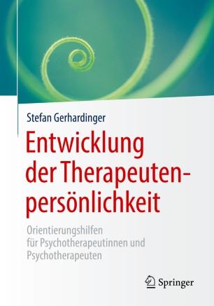 Entwicklung der Therapeutenpers&ouml;nlichkeit