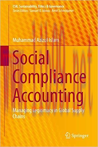 (PDF)Social Compliance Accounting: Managing Legitimacy in Global Supply Chains (CSR, Sustainabi...