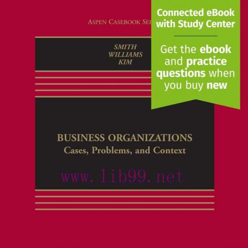 [PDF]Business Organizations Cases, Problems, and Case Studies (Aspen Casebook) 5th Edition