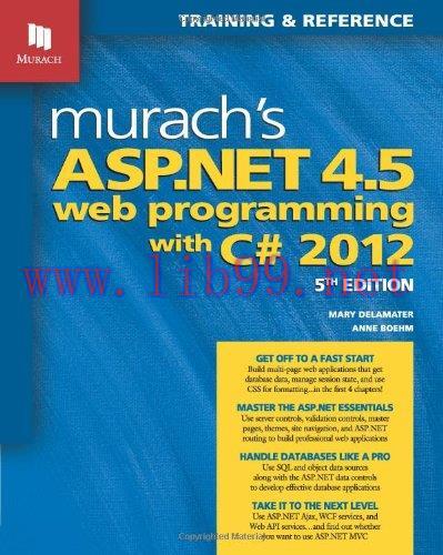 [FOX-Ebook]Murach's ASP.NET 4.5 Web Programming with C# 2012, 5th Edition