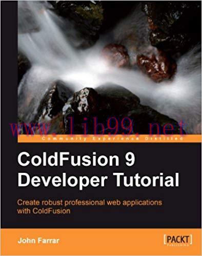 ColdFusion 9 Developer Tutorial