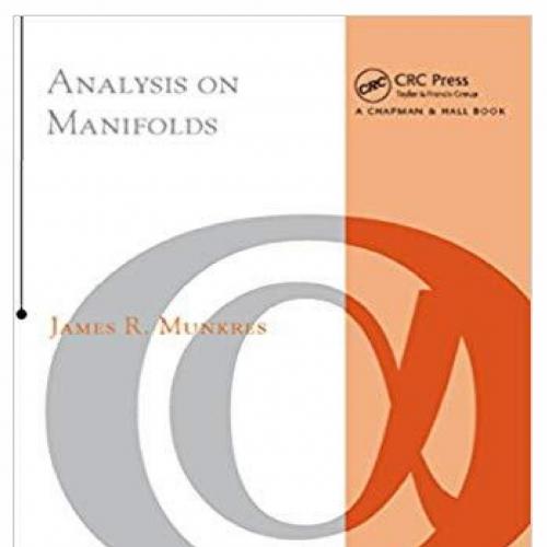 Analysis On Manifolds (Advanced Books Classics) 1st Edition - Wei Zhi