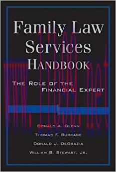 (PDF)Family Law Services Handbook: The Role of the Financial Expert 1st Edition