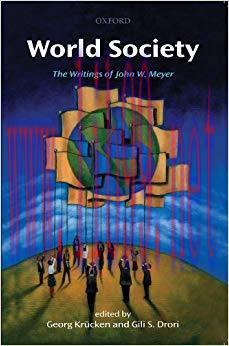 (PDF)World Society: The Writings of John W. Meyer 1st Edition