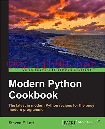 [FOX-Ebook]Modern Python Cookbook