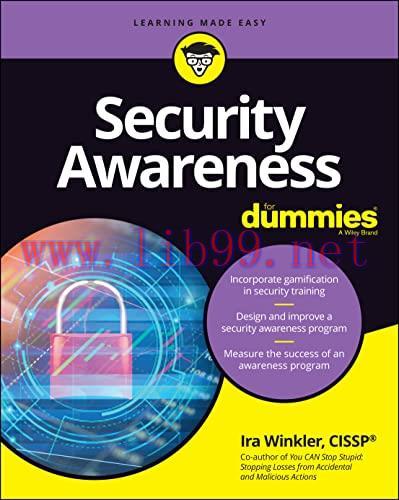 [FOX-Ebook]Security Awareness For Dummies