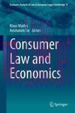 [PDF]Consumer Law and Economics