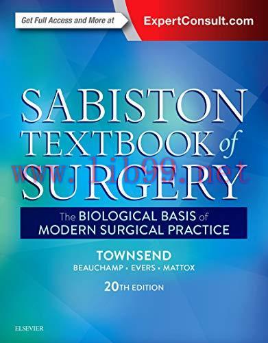 [AME]Sabiston Textbook of Surgery: The Biological Basis of Modern Surgical Practice, 20th Editi...